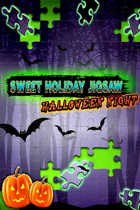 Sweet Holiday Jigsaws: Halloween Night poster
