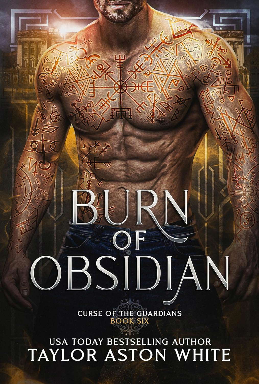 Burn of Obsidian: A Dark Paranormal Romance (Curse of the Guardians Book 6) poster
