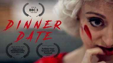 Dinner Date - One Minute Short Horror Film poster