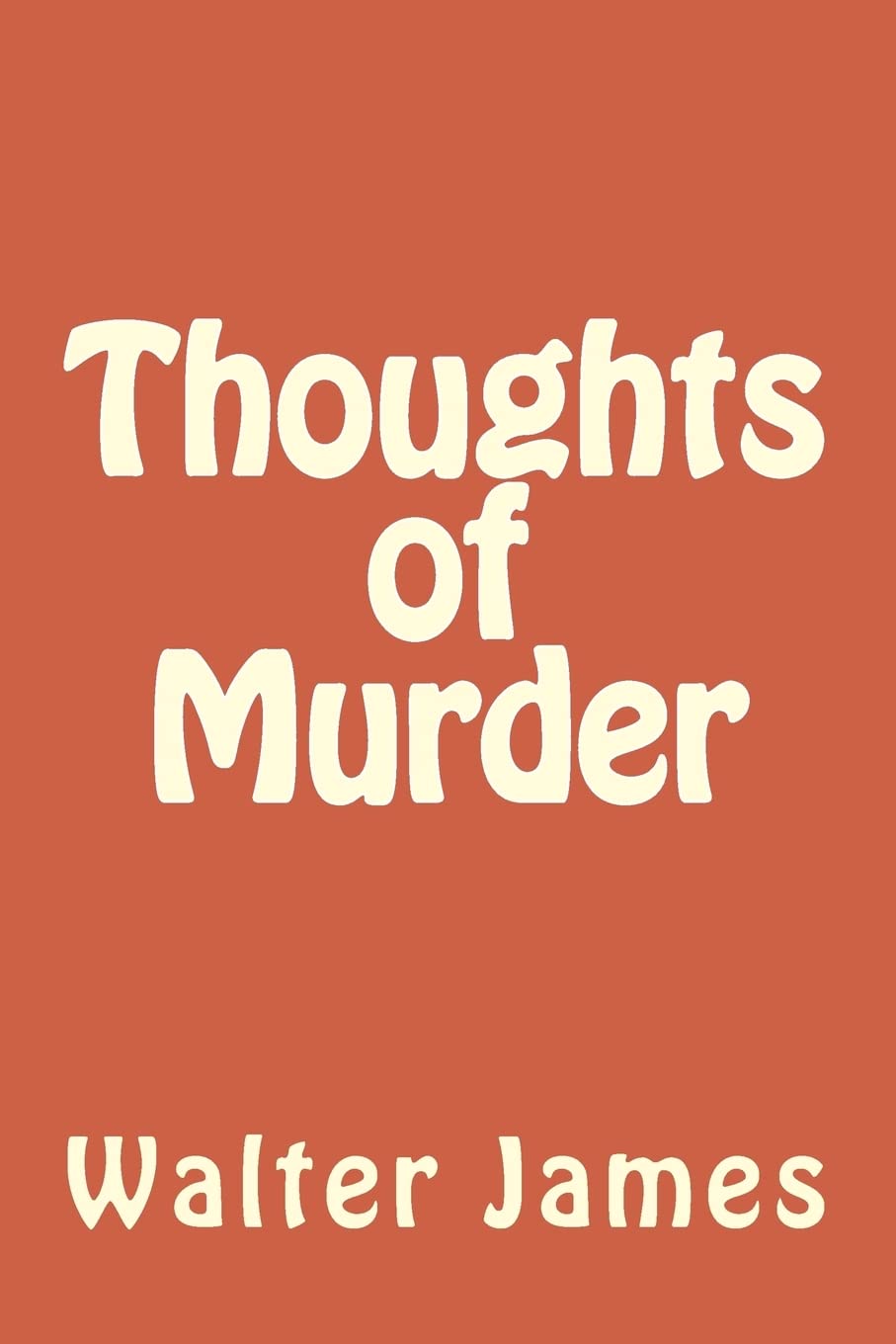 Thoughts of Murder poster