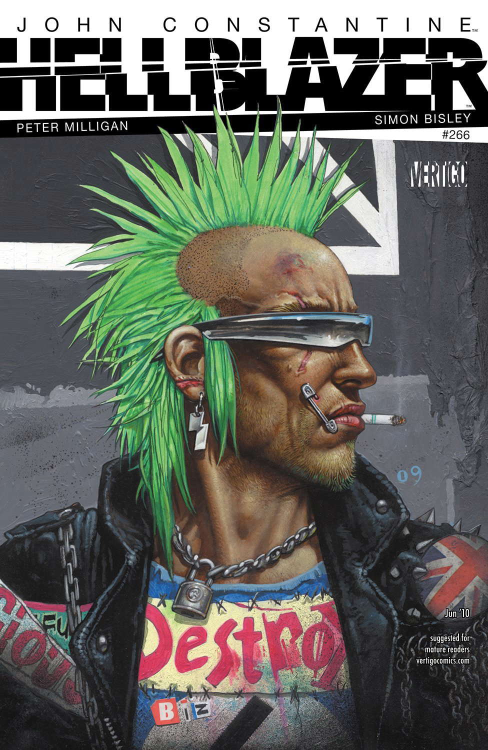 Hellblazer #266 poster