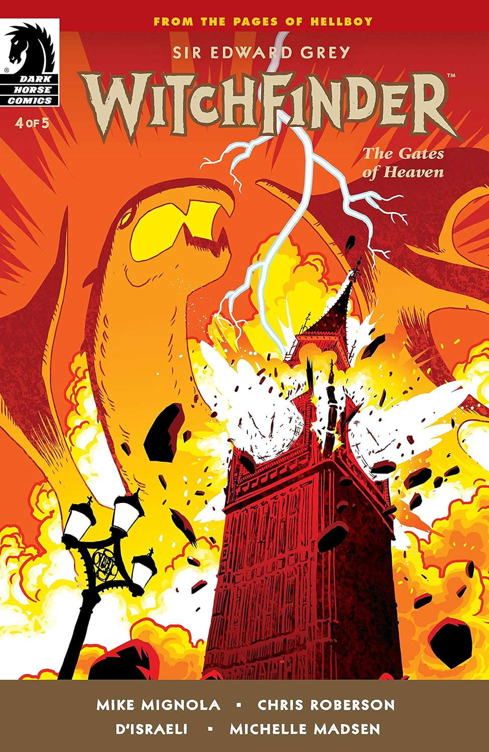 Witchfinder: The Gates of Heaven #4 poster