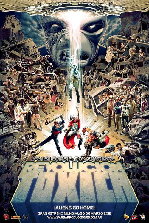 Plaga zombie: zona mutante: revolución tóxica poster