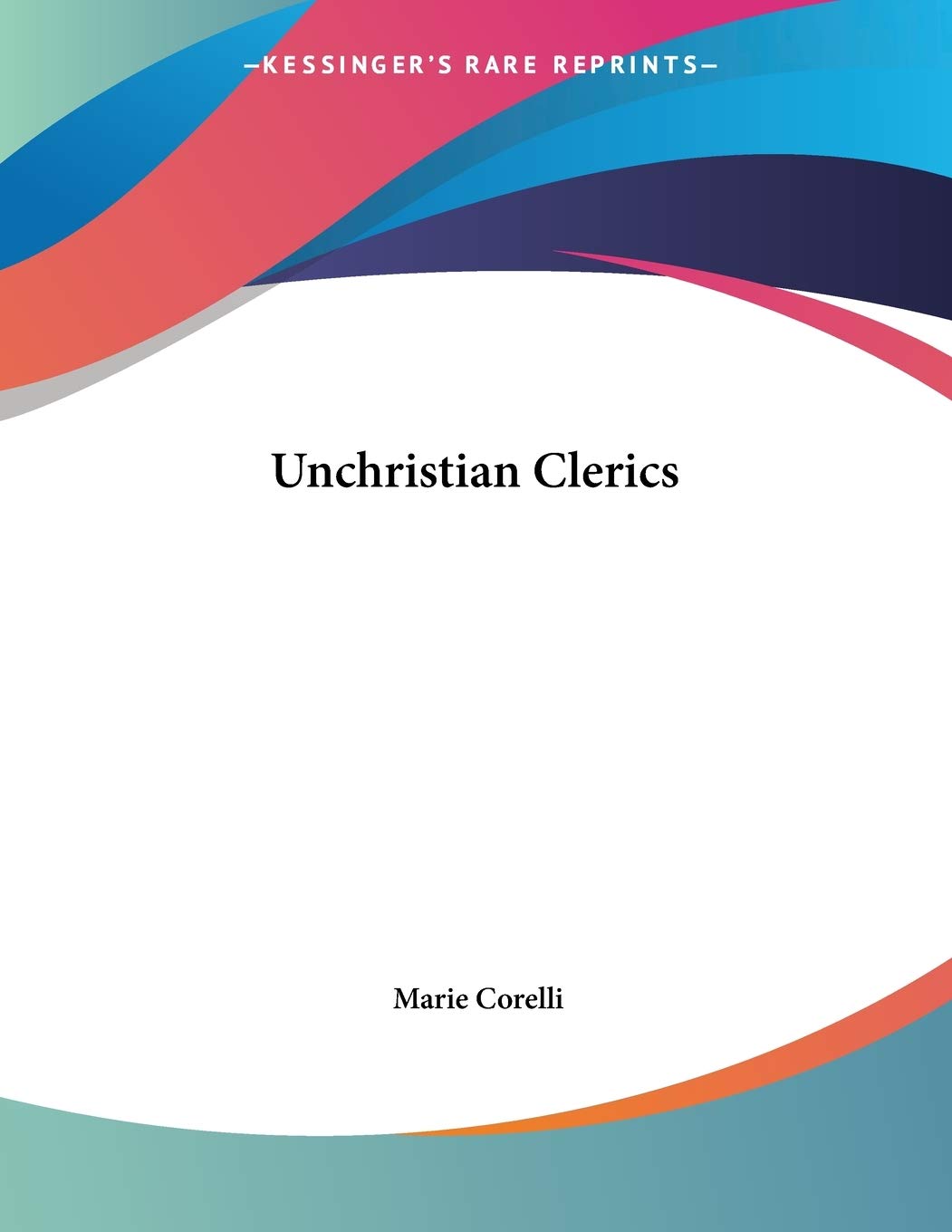 Unchristian Clerics poster