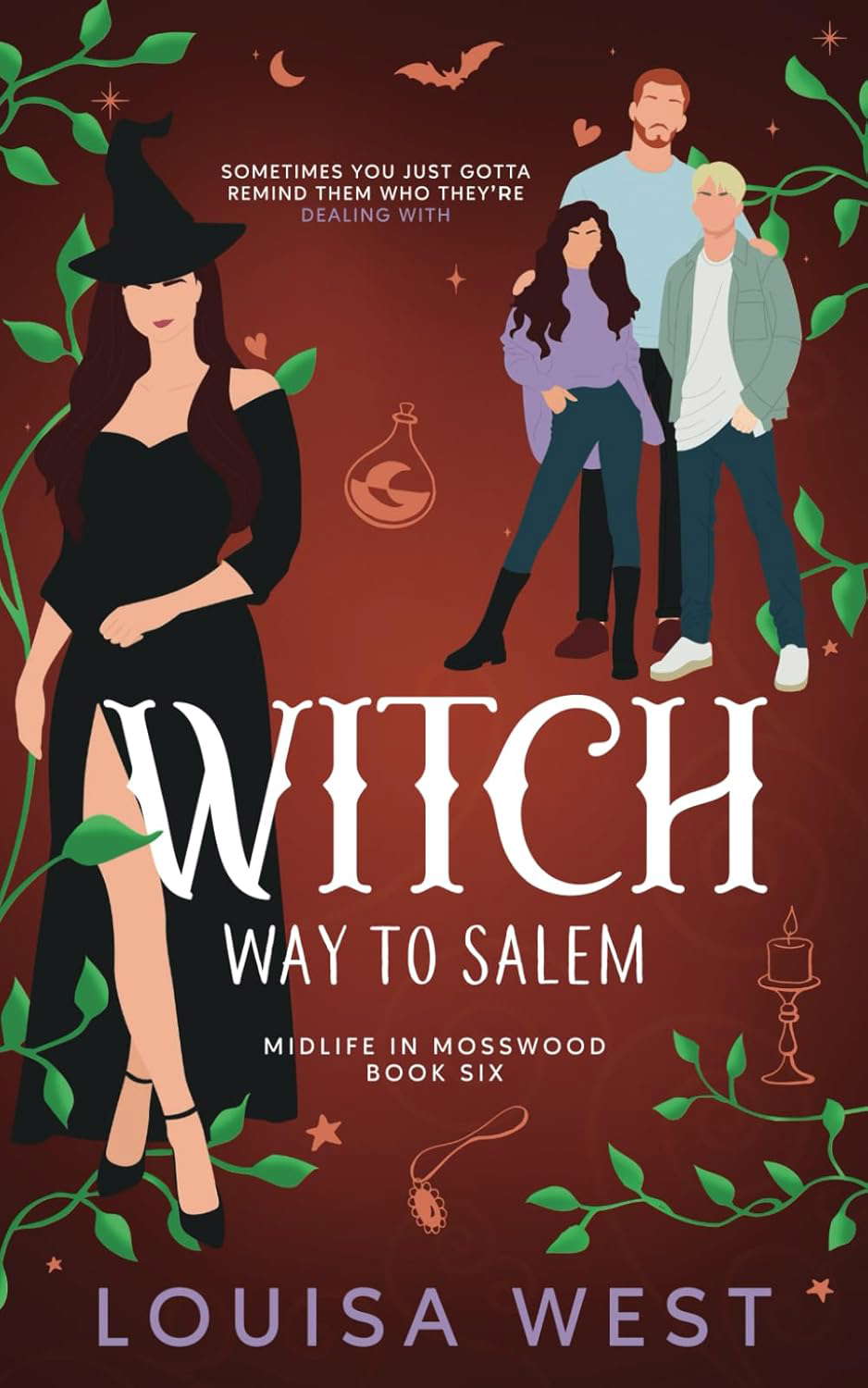 Witch Way to Salem: A Paranormal Women's Fiction Novel (Magic in Mosswood) poster