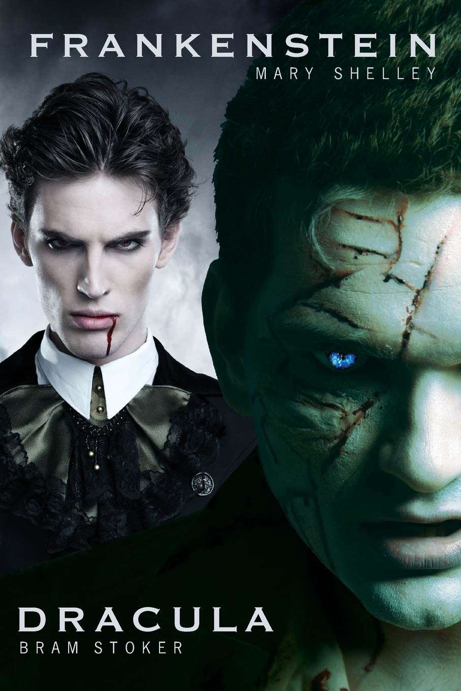 Dracula and Frankenstein: Two Horror Books in One Monster Volume poster