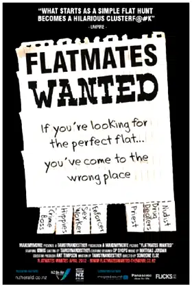 Flatmates Wanted poster