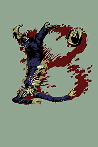 Zombie Letter B: A zombie letter notebook poster