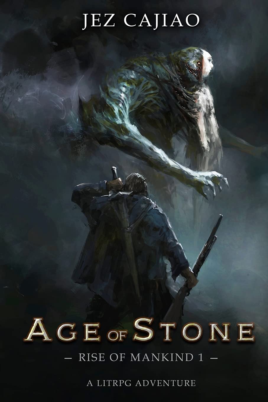 Age of Stone: A LitRPG Dungeon Core Adventure (Rise of Mankind) poster