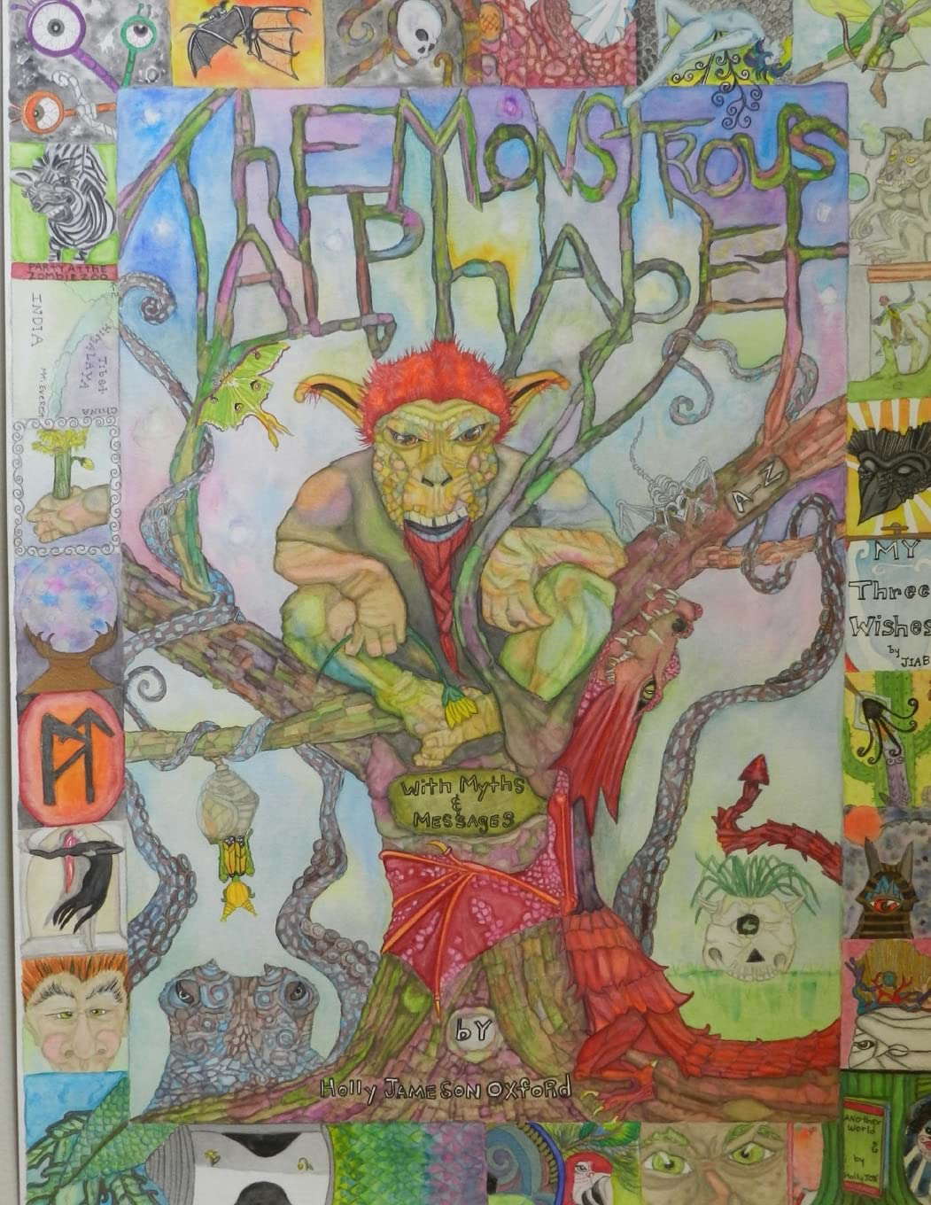 The Monstrous Alphabet: A-Z with Myths & Messages poster
