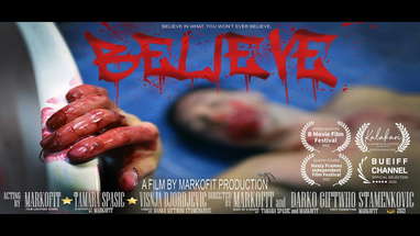 Horror Short Film "BELIEVE" poster
