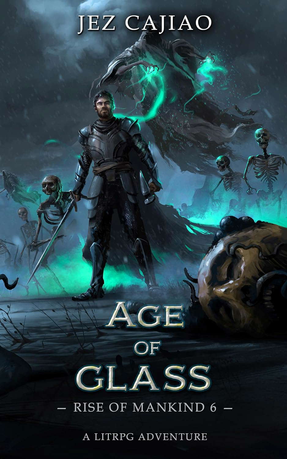 Age of Glass: A Dungeon Core Dark LitRPG Adventure (Rise of Mankind Book 6) poster