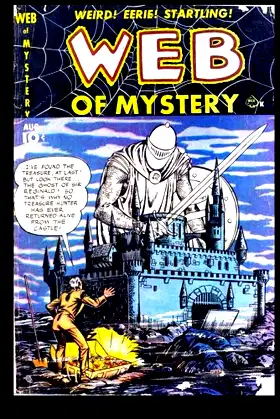 Web Of Mystery #4: Classic Comics from the 1951 poster
