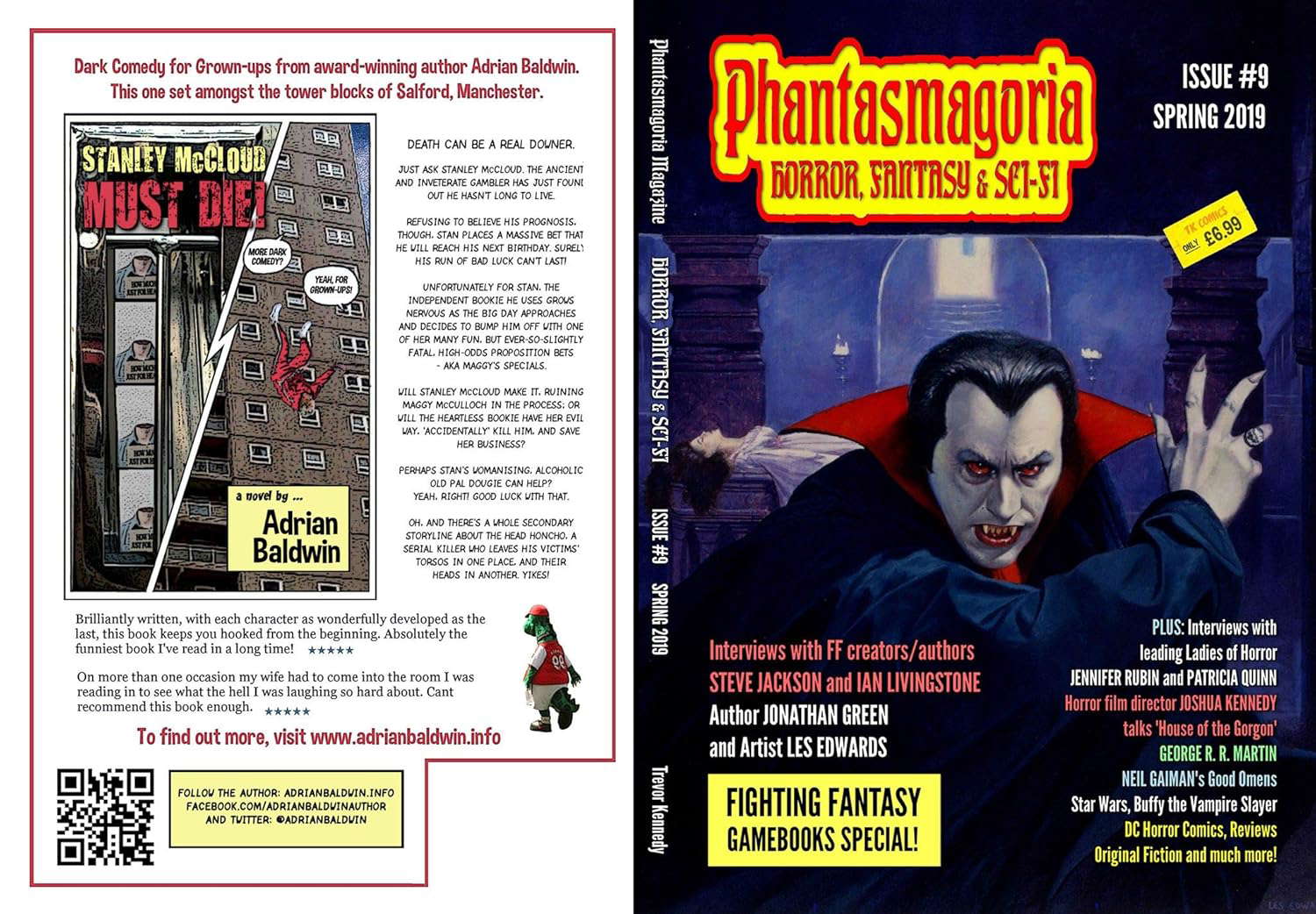 Phantasmagoria Magazine Issue 9 poster