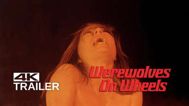 WEREWOLVES ON WHEELS Original Trailer [1971] poster