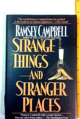 Strange Things and Stranger Places poster