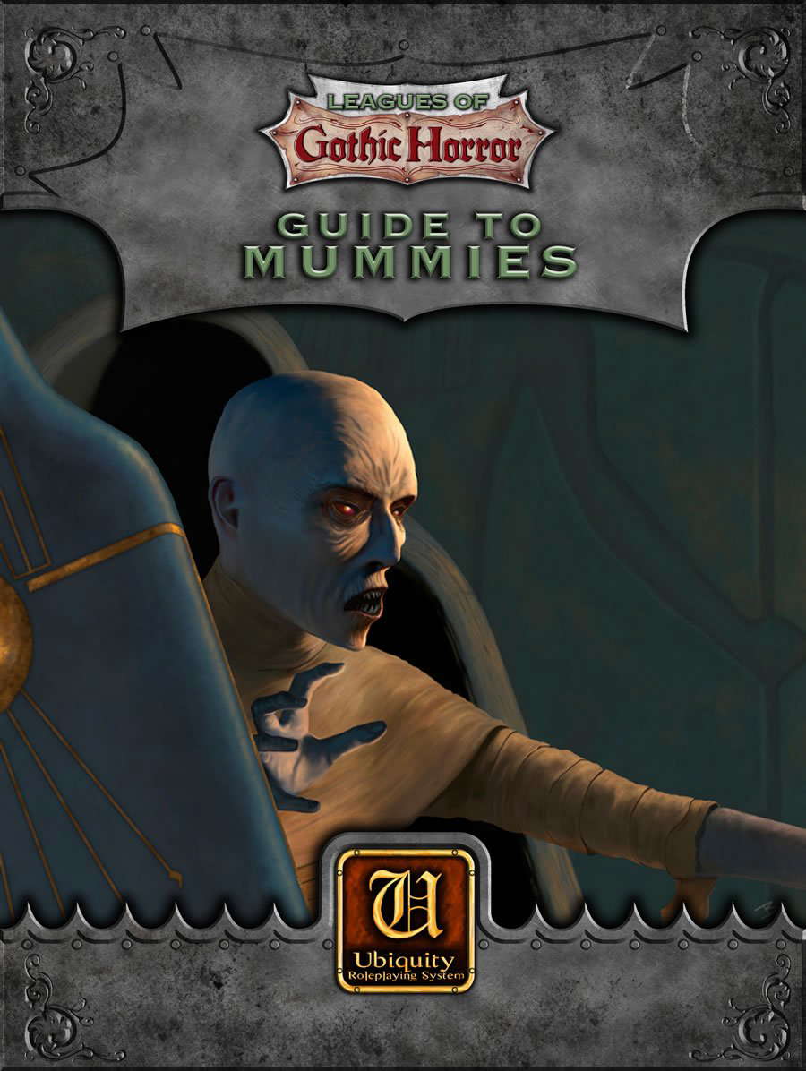 Leagues of Gothic Horror: Guide to Mummies (Ubiquity)(TAG20209) poster