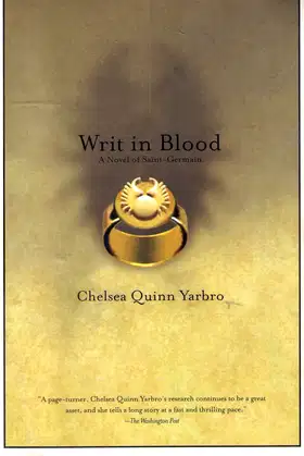 Writ In Blood: A Novel of the Count Saint-Germain (St. Germain) poster