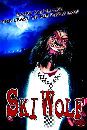 Ski Wolf poster