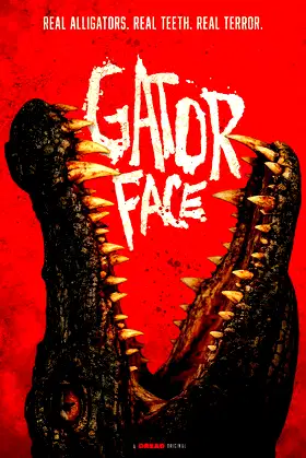 Gator Face poster