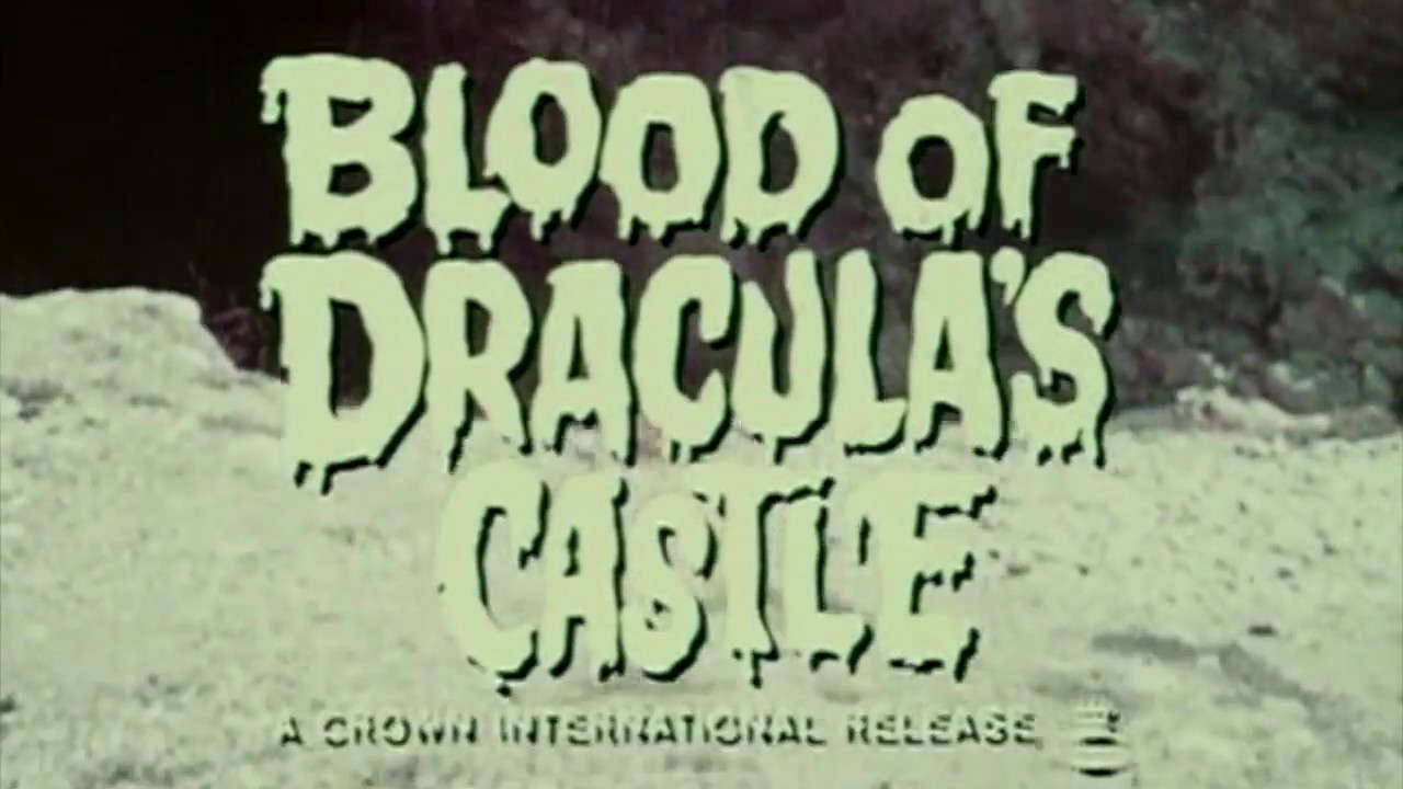 Poster for Blood of Dracula's Castle