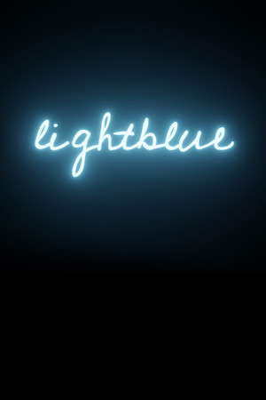 lightblue poster