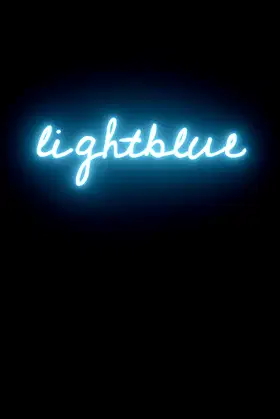 lightblue poster