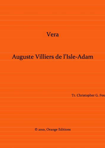 Vera, Villiers de l'Isle-Adam poster