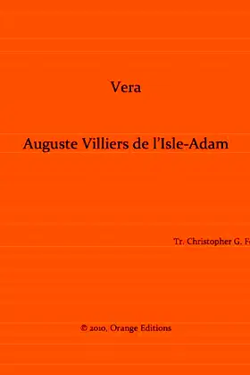Vera, Villiers de l'Isle-Adam poster