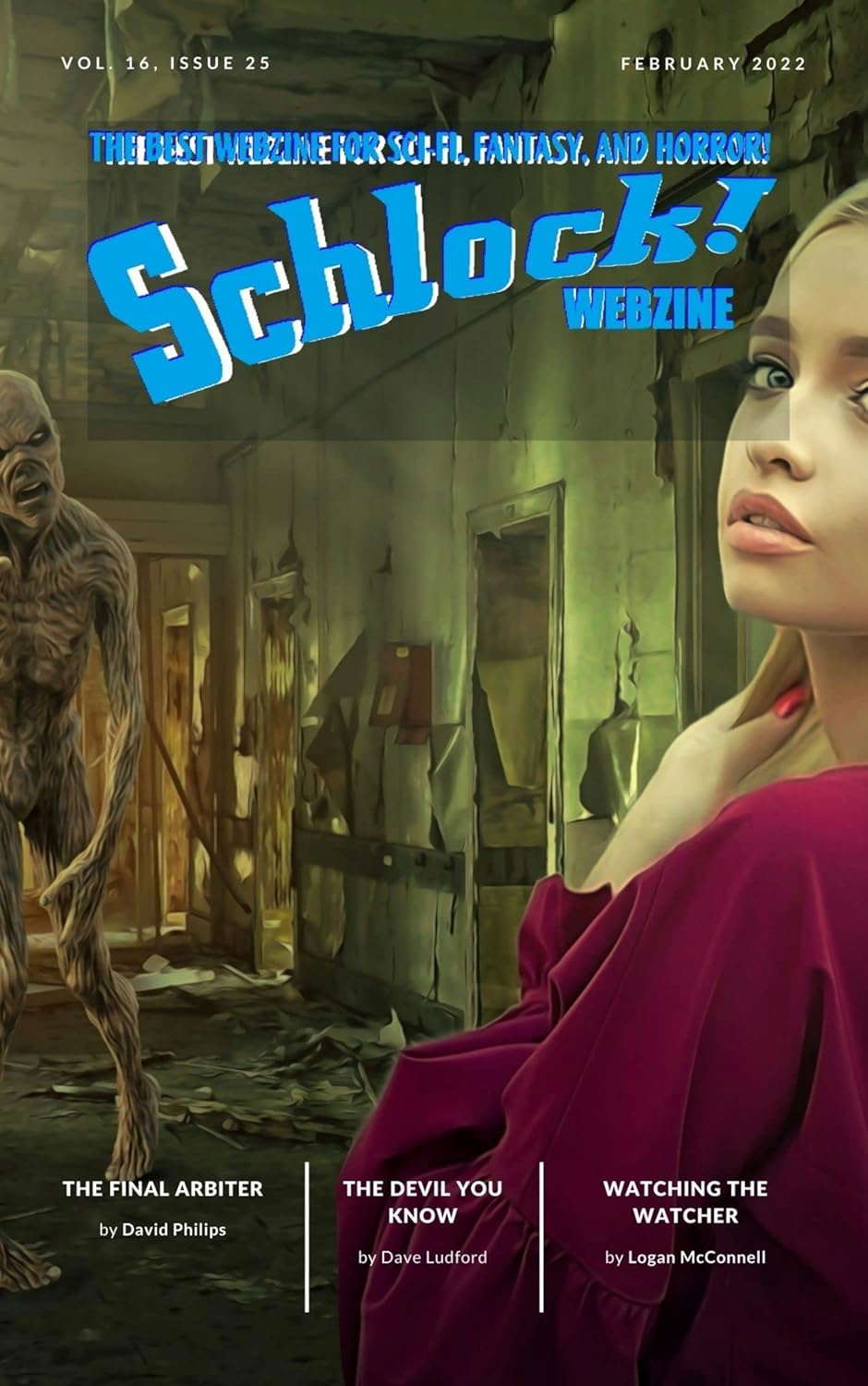 Schlock! Webzine: Vol 16 Issue 25 poster