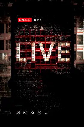 Live poster