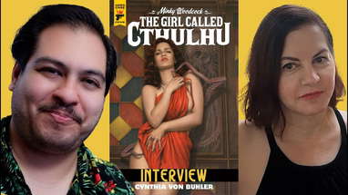 Minky Woodcock: The Girl Called Cthulhu Interview with Cynthia Von Buhler • Noir • Titan Comics • poster