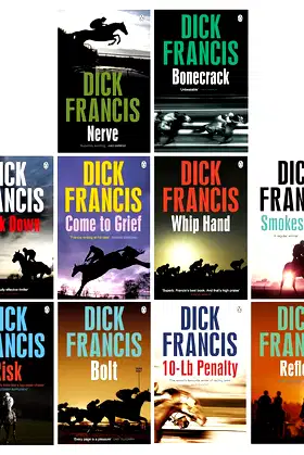 Dick Francis 10 Books Set Collection Pack Francis Thriller Series poster