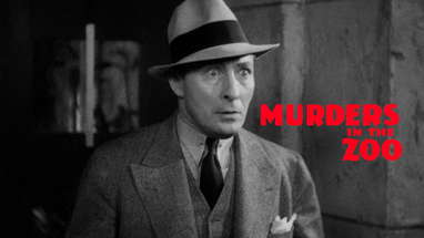MURDERS IN THE ZOO 'Beware of the snake' Clip poster