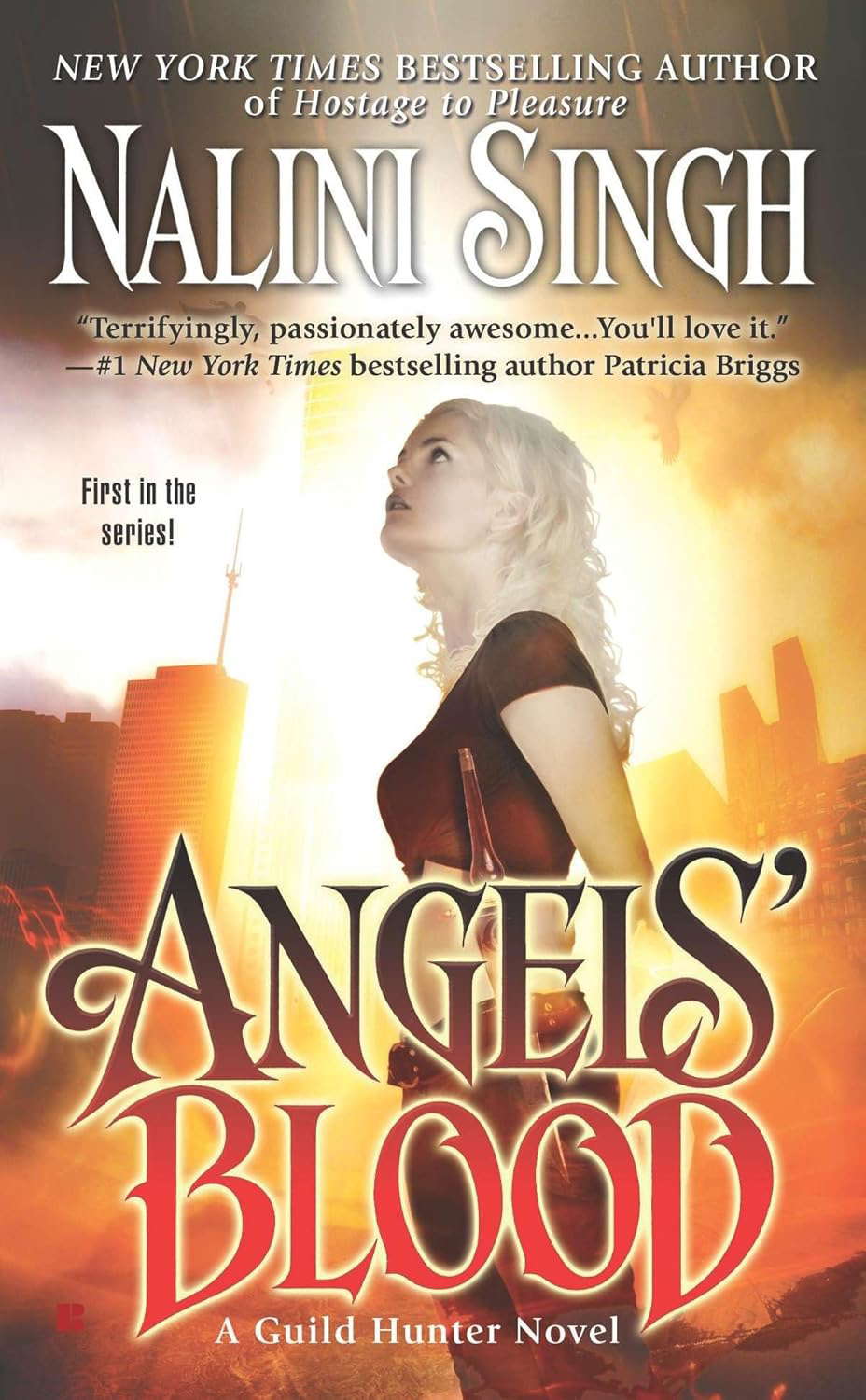 Angels' Blood (Guild Hunter, Book 1) poster