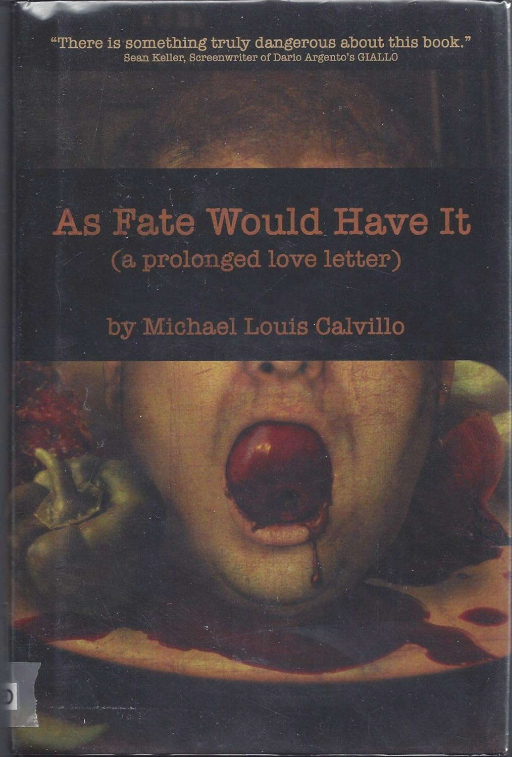 AS FATE WOULD HAVE IT (a prolonged love letter) - SIGNED poster