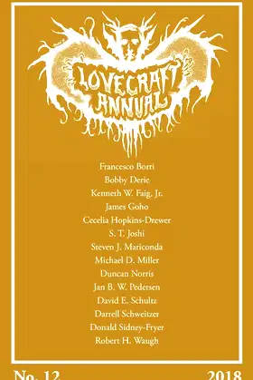 Lovecraft Annual No. 12 (2018) poster