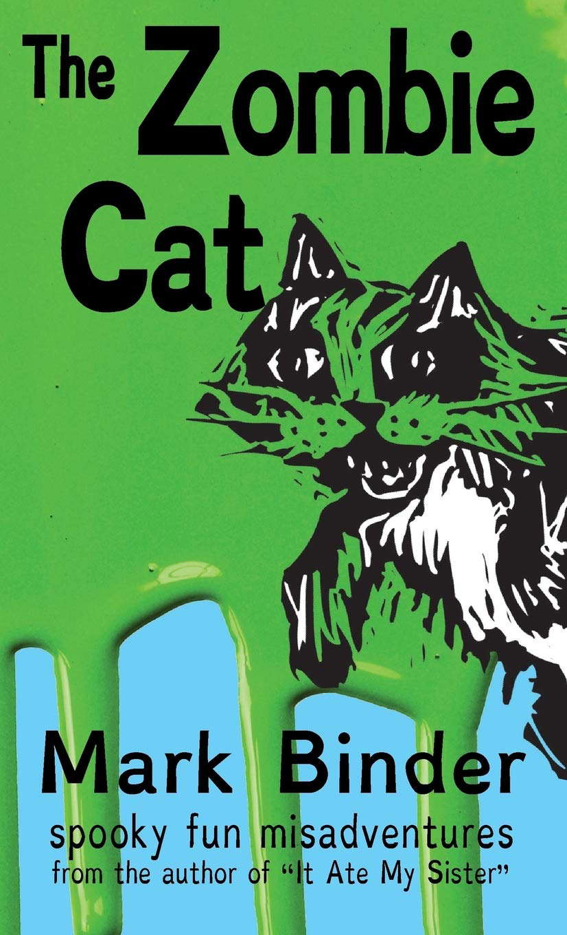 The Zombie Cat - Dyslexie Font Edition: spooky fun misadventures (Groston) poster