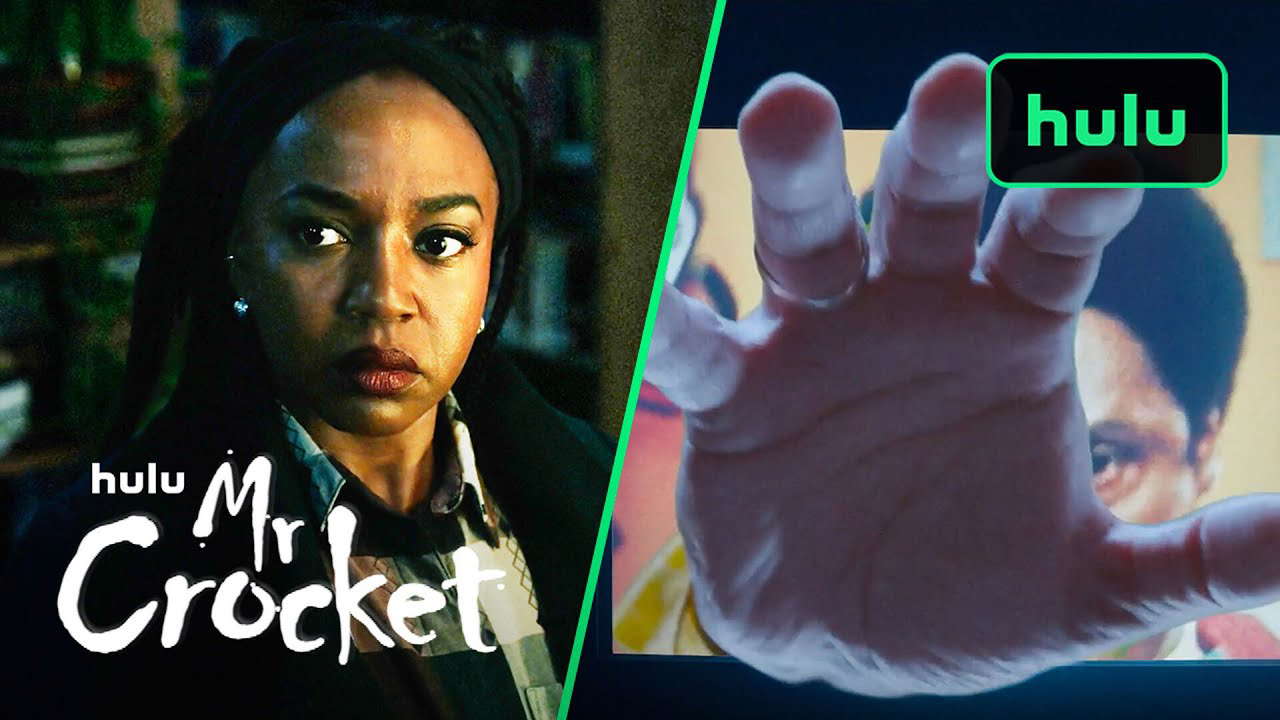 Mr. Crocket Reaches Out From the TV