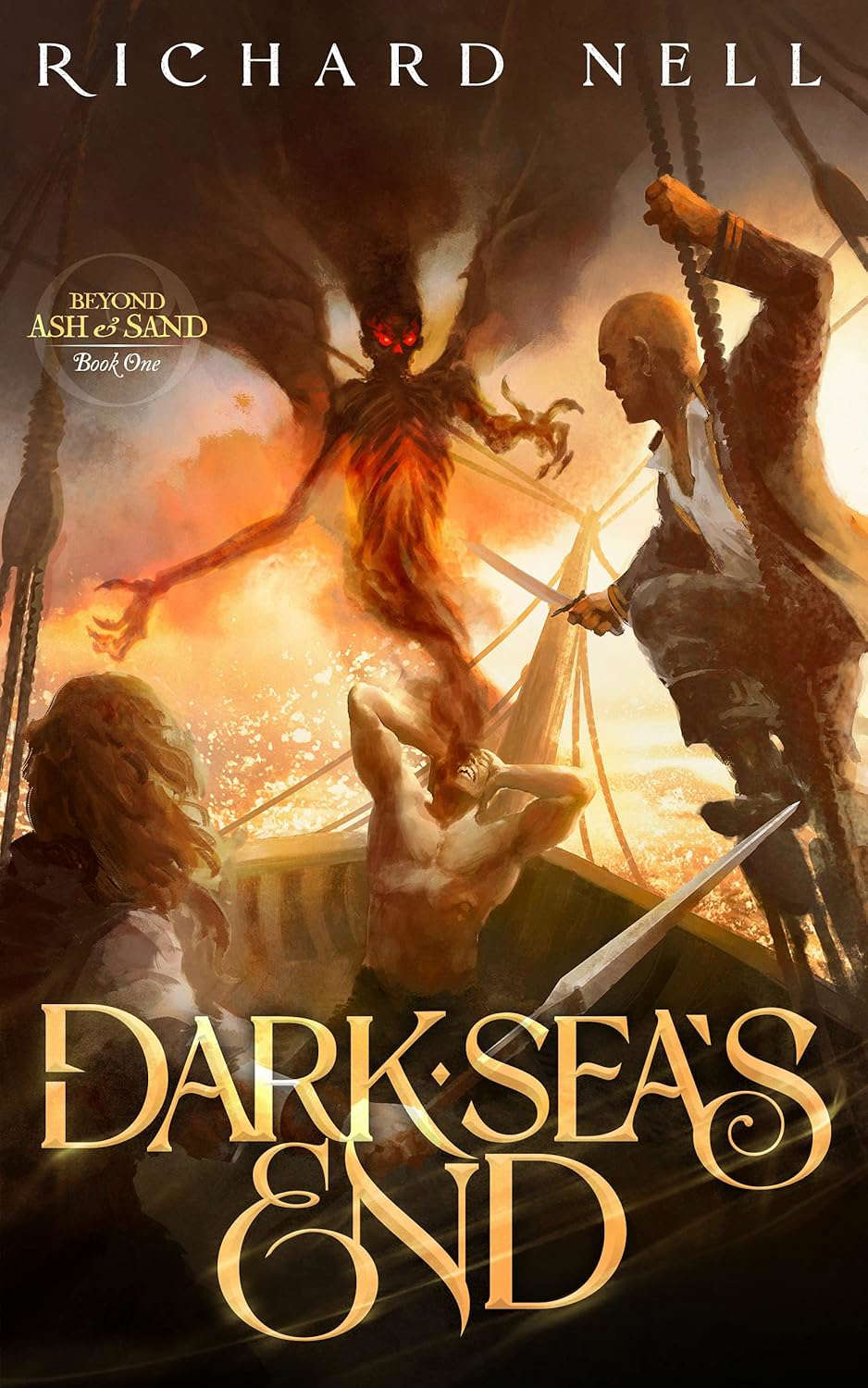 Dark Sea's End (Beyond Ash and Sand Book 1) poster