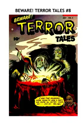 Beware! Terror Tales #8: Classic 1950s Horror Comics - All Stories - No Ads poster