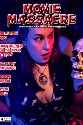 Miss Misery's Movie Massacre Magazine Comic Book issue #4 poster