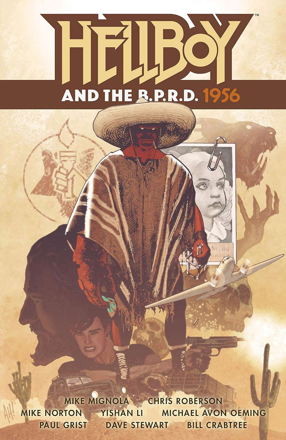 Hellboy and the B.P.R.D.: 1956 poster