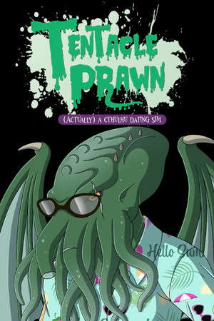 Tentacle Prawn: (Actually) A Cthulhu Dating Sim poster