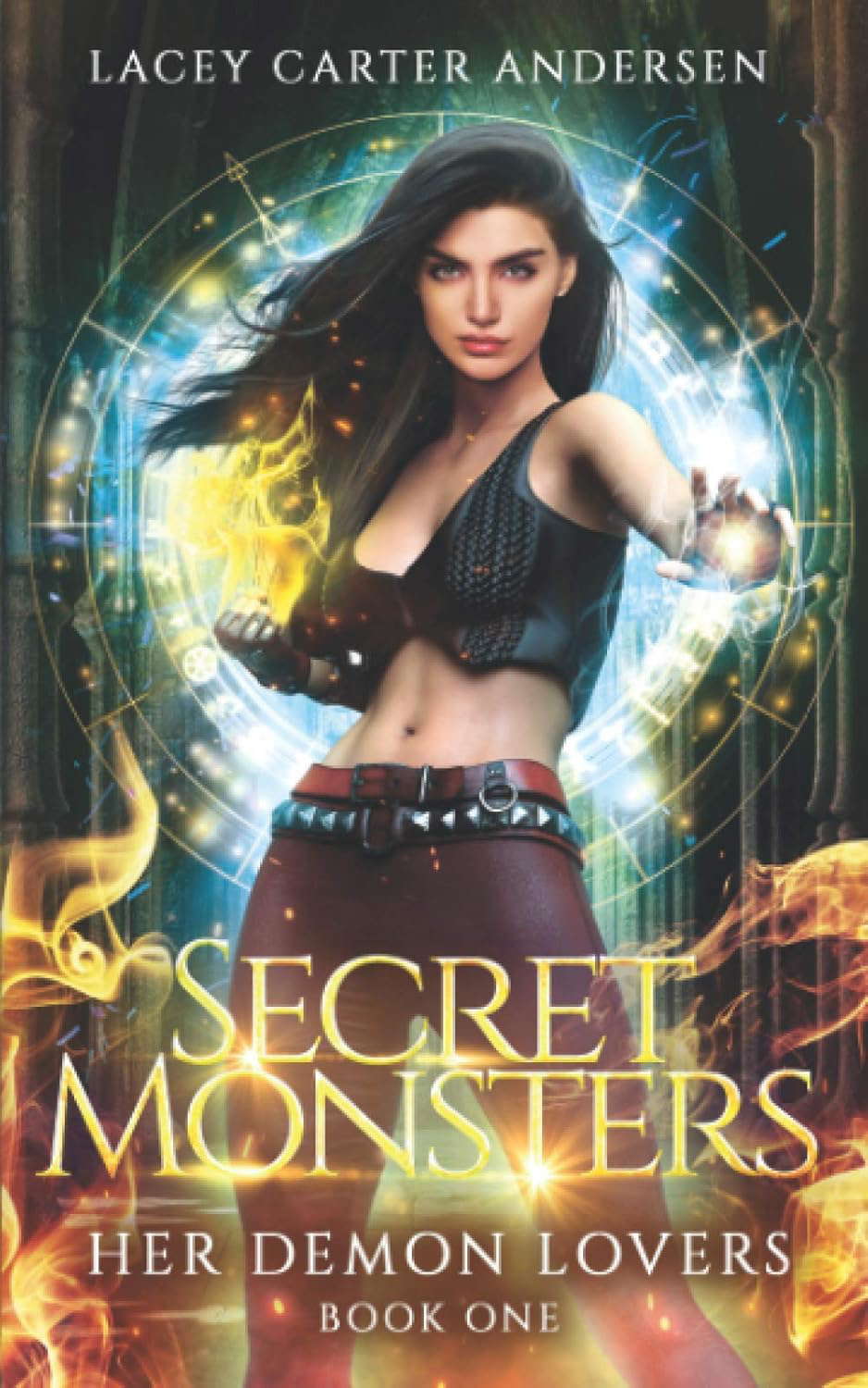Secret Monsters: A Paranormal Reverse Harem Romance (Her Demon Lovers) poster