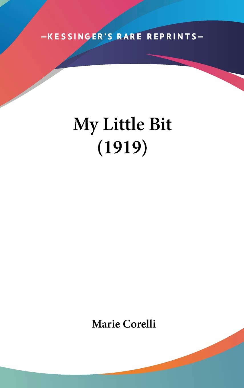 My Little Bit (1919) poster