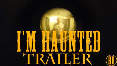I'm Haunted - a horror movie trailer poster