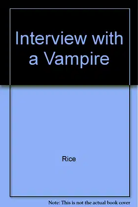 Interview with a Vampire poster