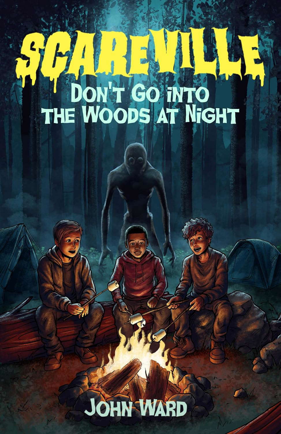 Don't Go into the Woods at Night (Scareville) poster