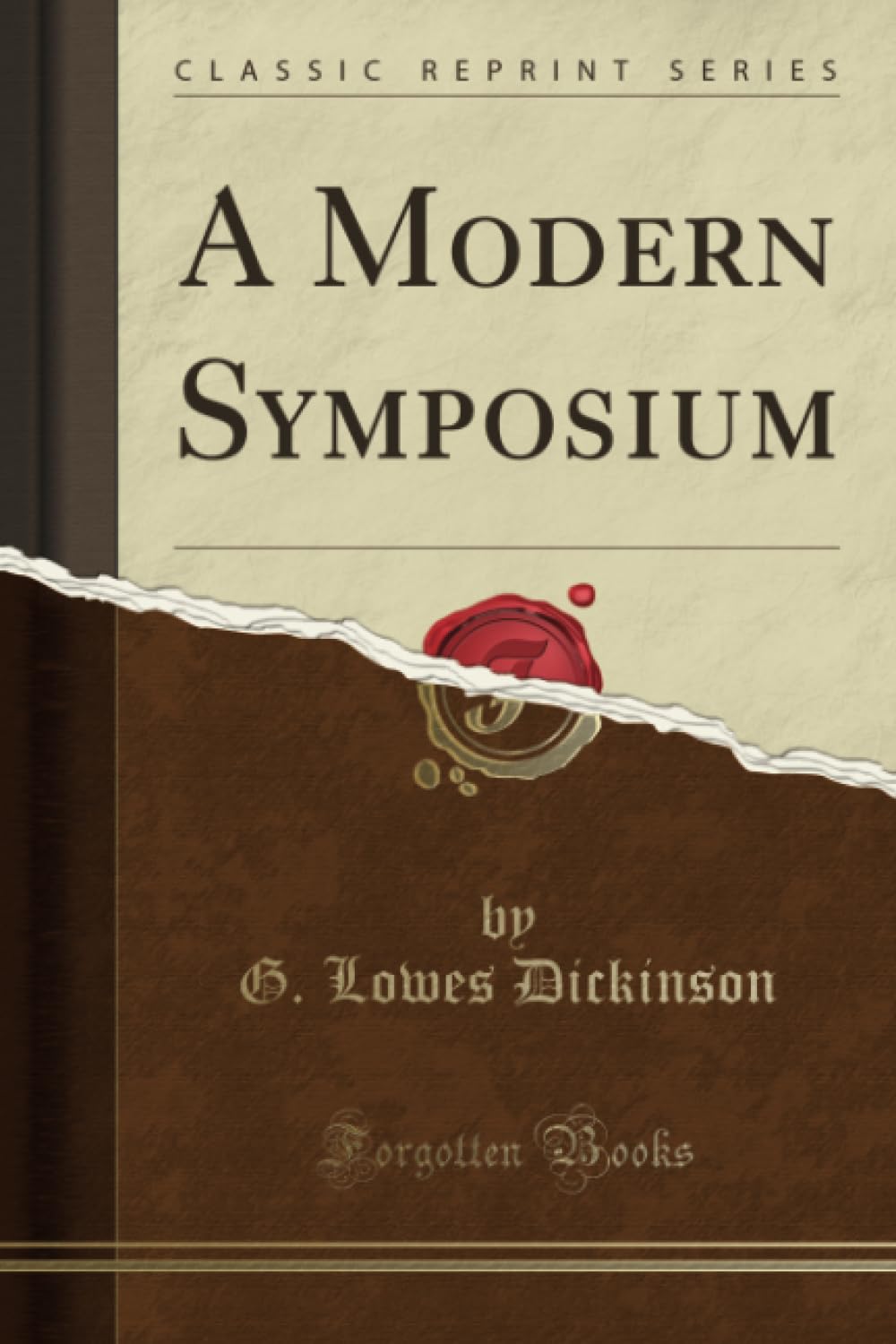 A Modern Symposium (Classic Reprint) poster
